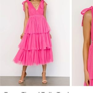 Baltic Born Tessa Tiered Tulle Tank dress